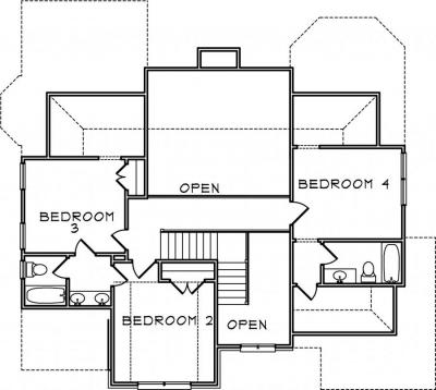 Home Plan - Second Level