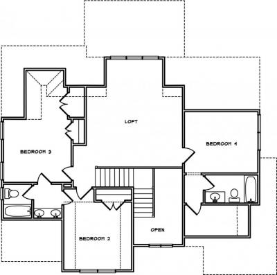 Home Plan - Second Level