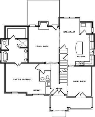 Home Plan - Main Level