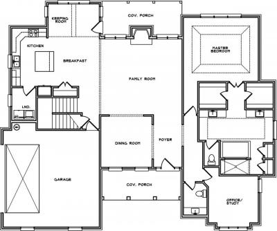 Home Plan - Main Level