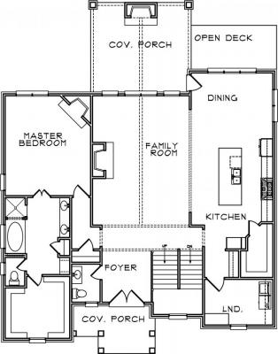 Home Plan - Main Level