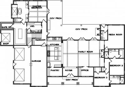 Home Plan - Main Level