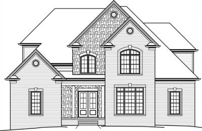 Home Plan - Front View