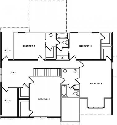 Home Plan - Second Level