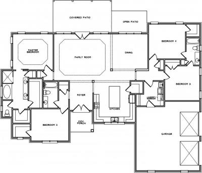 Home Plan - Main Level