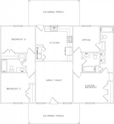 Home Plan - Main Level