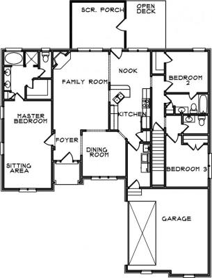 Home Plan - Main Level