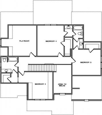 Home Plan - Second Level