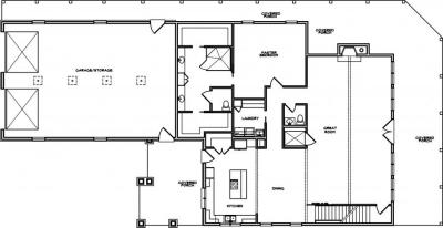 Home Plan - Main Level