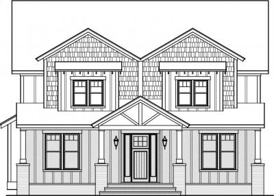 Home Plan - Front View