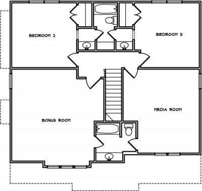 Home Plan - Second Level