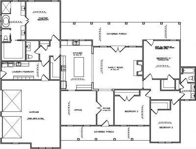 Home Plan - Main Level