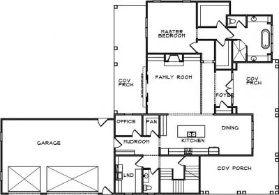 Home Plan - Main Level