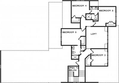 Home Plan - Second Level