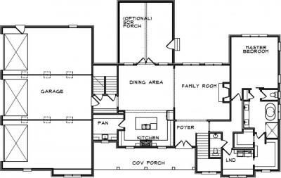 Home Plan - Main Level