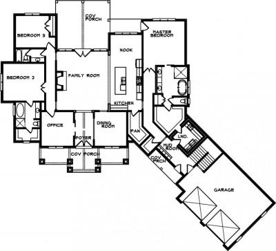 Home Plan - Main Level