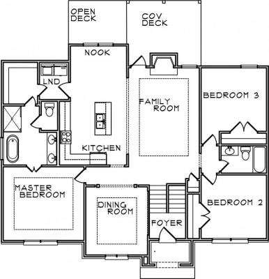 Home Plan - Main Level