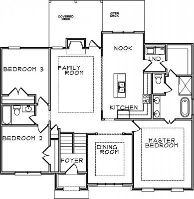 Home Plan - Main Level