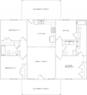 Home Plan - Main Level