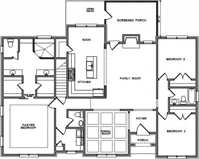 Home Plan - Main Level