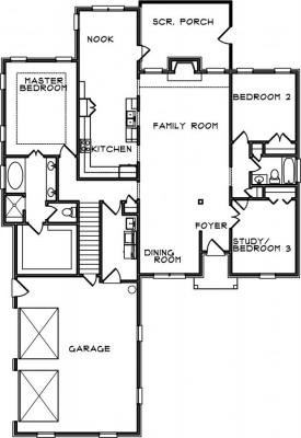 Home Plan - Main Level