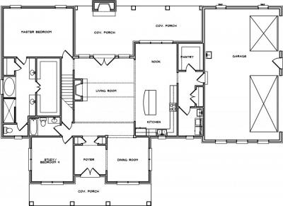 Home Plan - Main Level