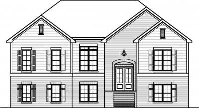 Home Plan - Front View