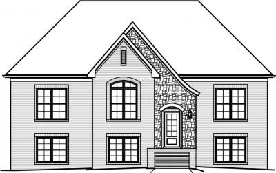 Home Plan - Front View