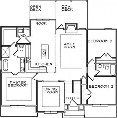 Home Plan - Main Level