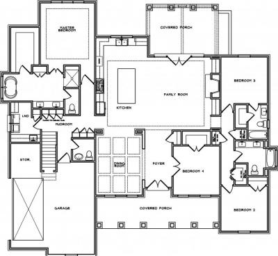 Home Plan - Main Level