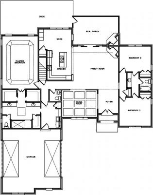 Home Plan - Main Level