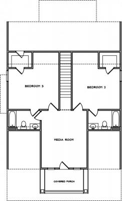 Home Plan - Second Level