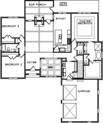 Home Plan - Main Level