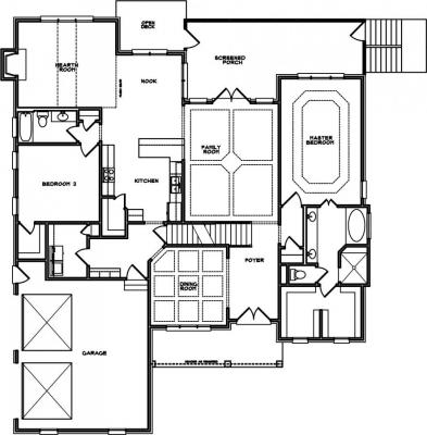 Home Plan - Main Level