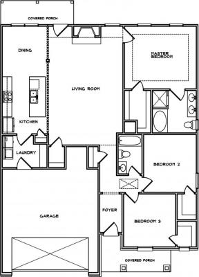 Home Plan - Main Level