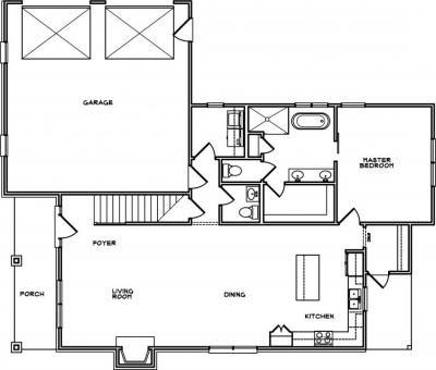 Home Plan - Main Level