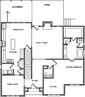 Home Plan - Main Level