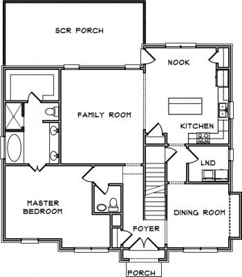 Home Plan - Main Level