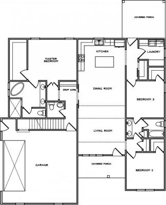 Home Plan - Main Level