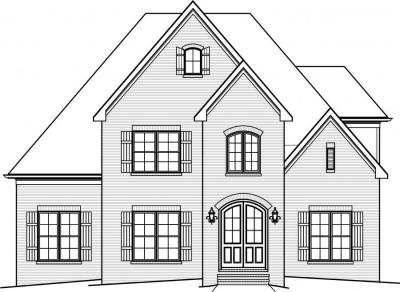 Home Plan - Front View