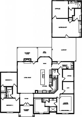 Home Plan - Main Level