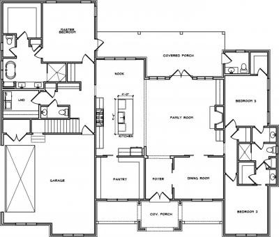 Home Plan - Main Level