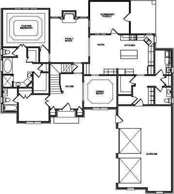 Home Plan - Main Level