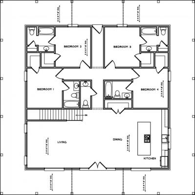 Home Plan - Main Level