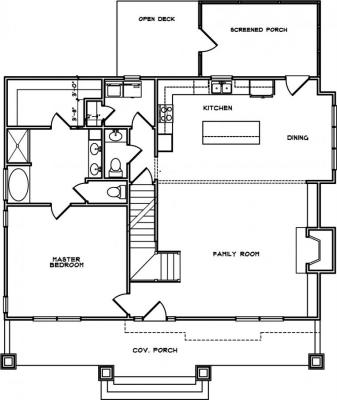 Home Plan - Main Level