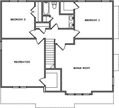 Home Plan - Second Level