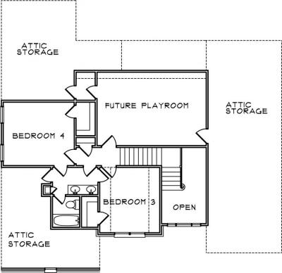 Home Plan - Second Level