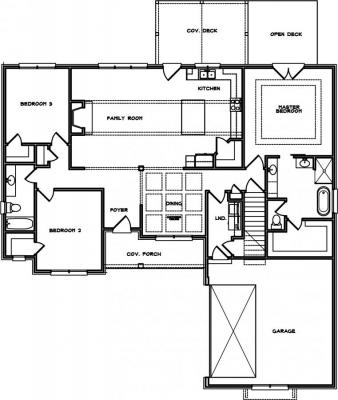 Home Plan - Main Level