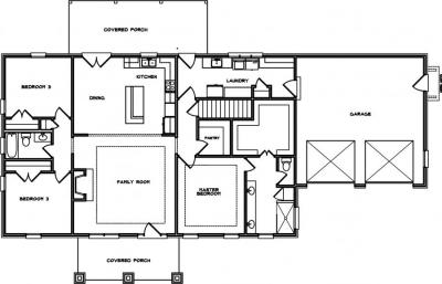 Home Plan - Main Level