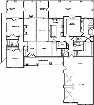 Home Plan - Main Level